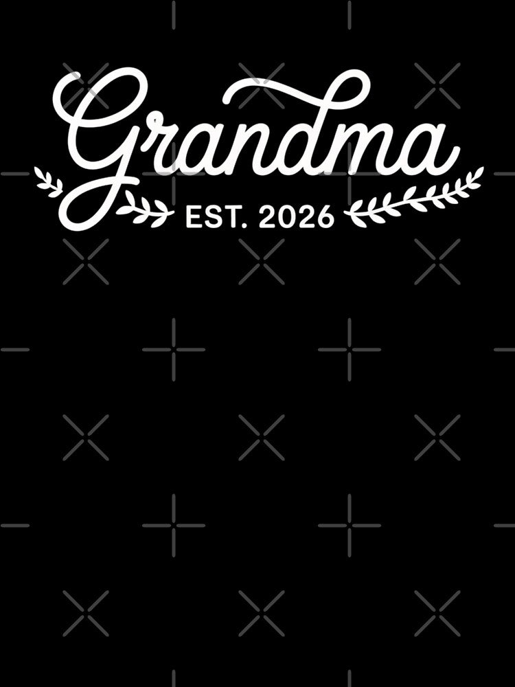 Grandma Est. 2026 | Elegant Floral Grandma Gift by Gogetgiggles