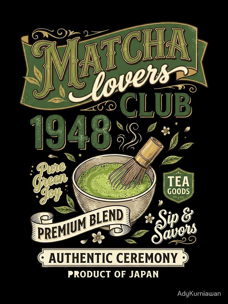 Matcha Lovers Club 1948 by AdyKurniawan