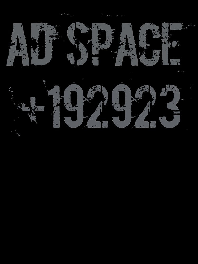 Advertising space funny print, original idea print, unusual print for people who value originality by Monikatees