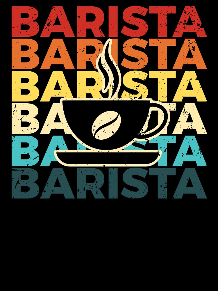 Barista Retro Coffee Artist Vintage by NestaReign