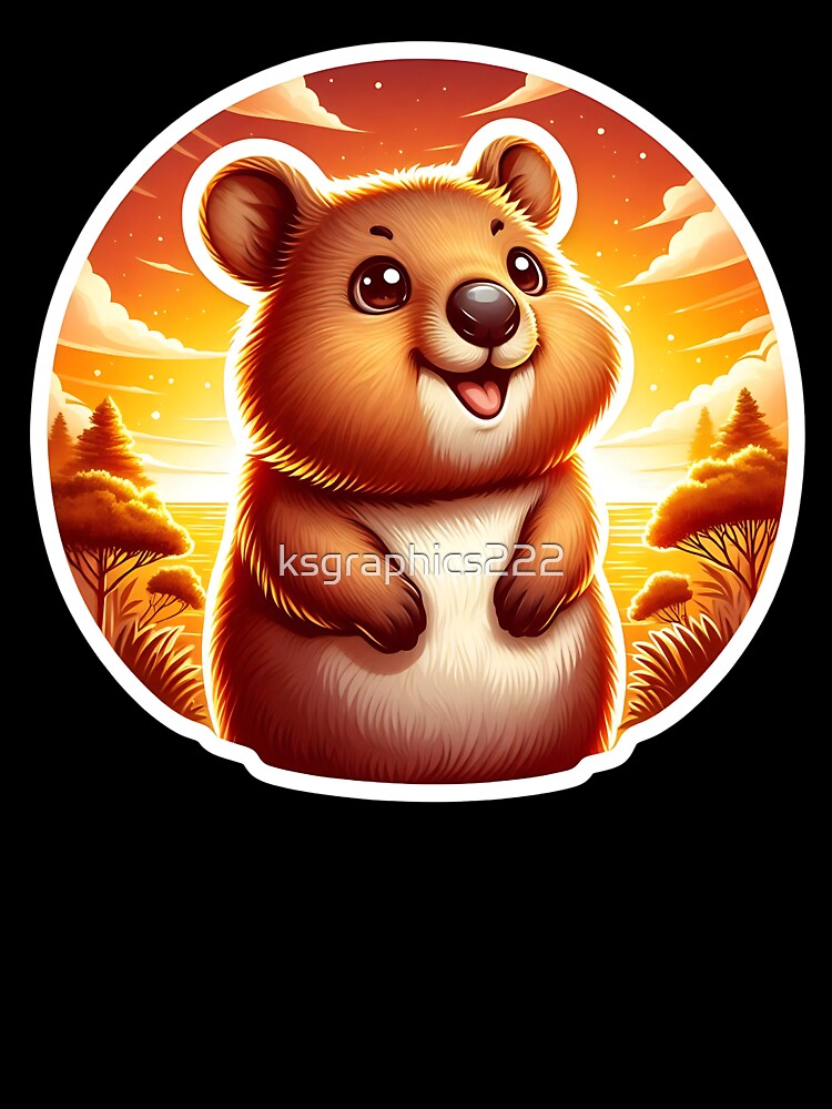 Quokka Art #44 | Quokka Lovers by ksgraphics222