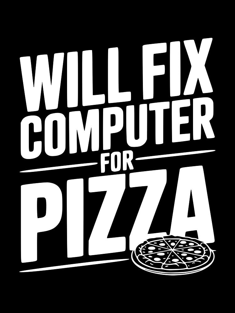 Will Fix Computer For Pizza by Frank Ring
