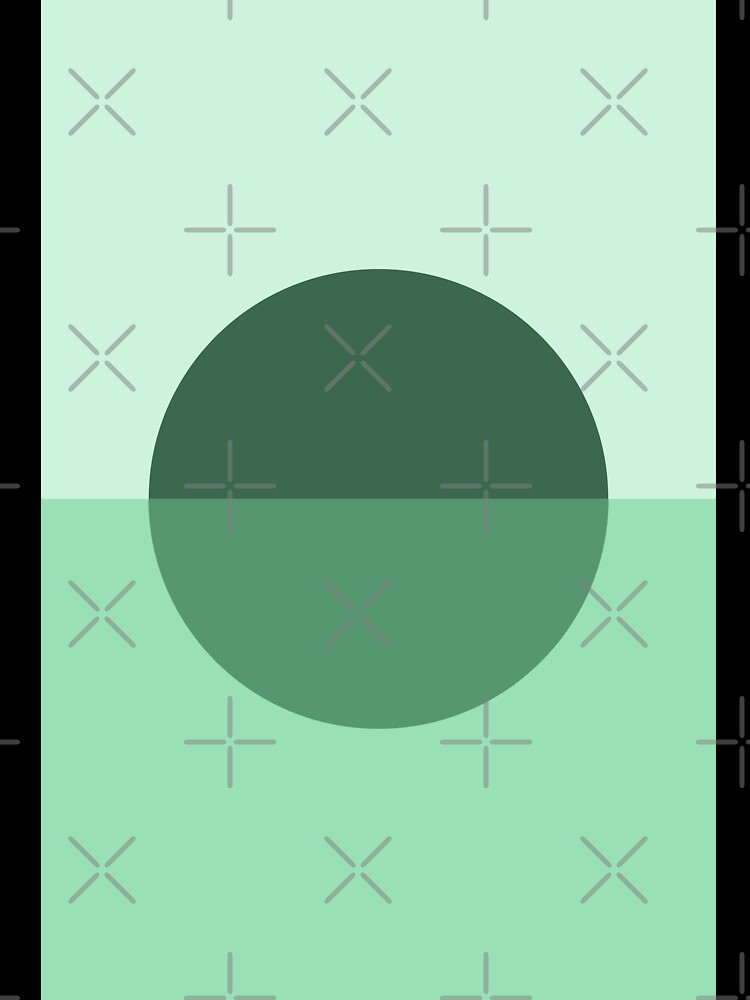 Modern Pop - Semi Circles - Green by Sweetie Spicy