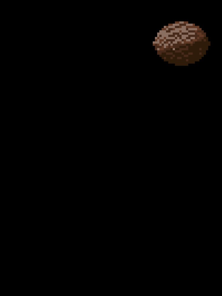 Pixel Coconut - pixel food art by LittleFoodShop