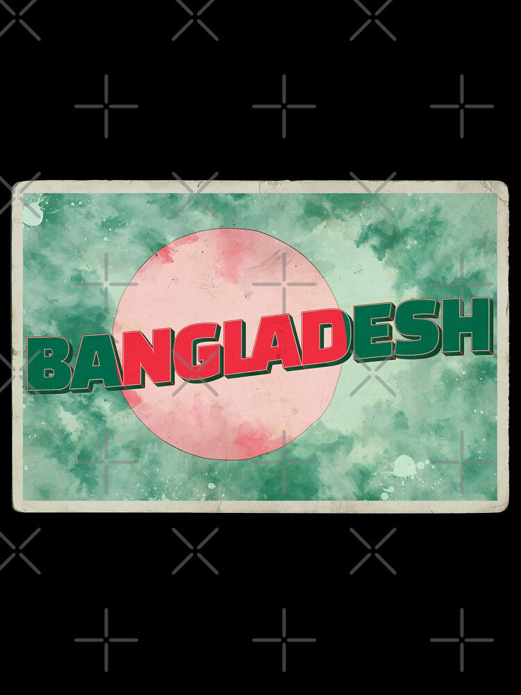 Bangladesh Vintage style retro souvenir by DeveloperProp0