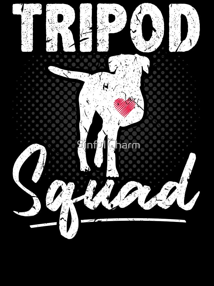 Tripod Squad Three Legged Dog Amputee Puppy Adoption by Sinful Charm