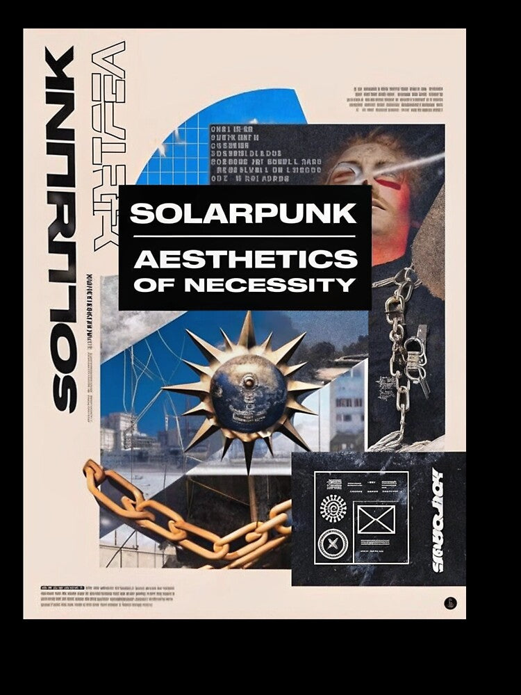 Solarpunk Poster Aesthetics by Raw-Ink