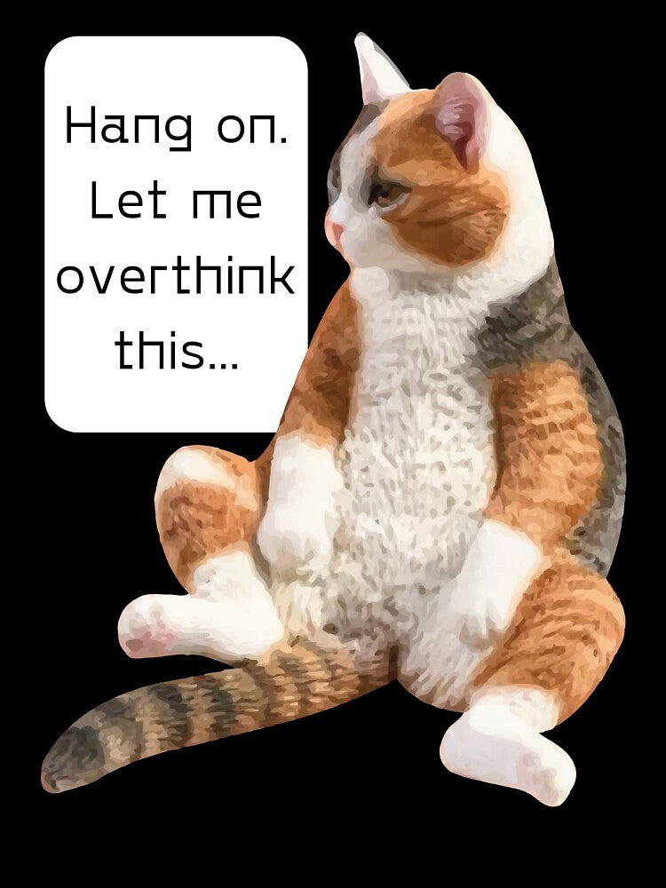 Overthinking | Cute Cat by natalillu