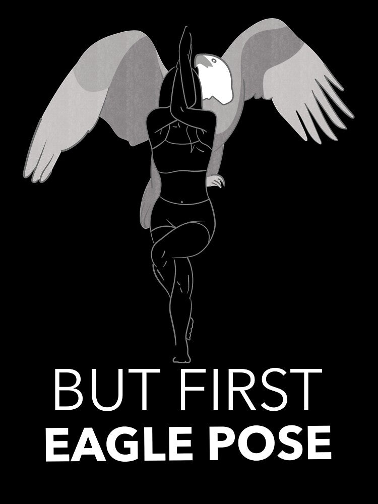 Yoga Eagle Pose by TitanRN