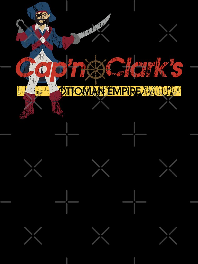 Cap'n Clark's Ottoman Empire - worn version by The Common Tee