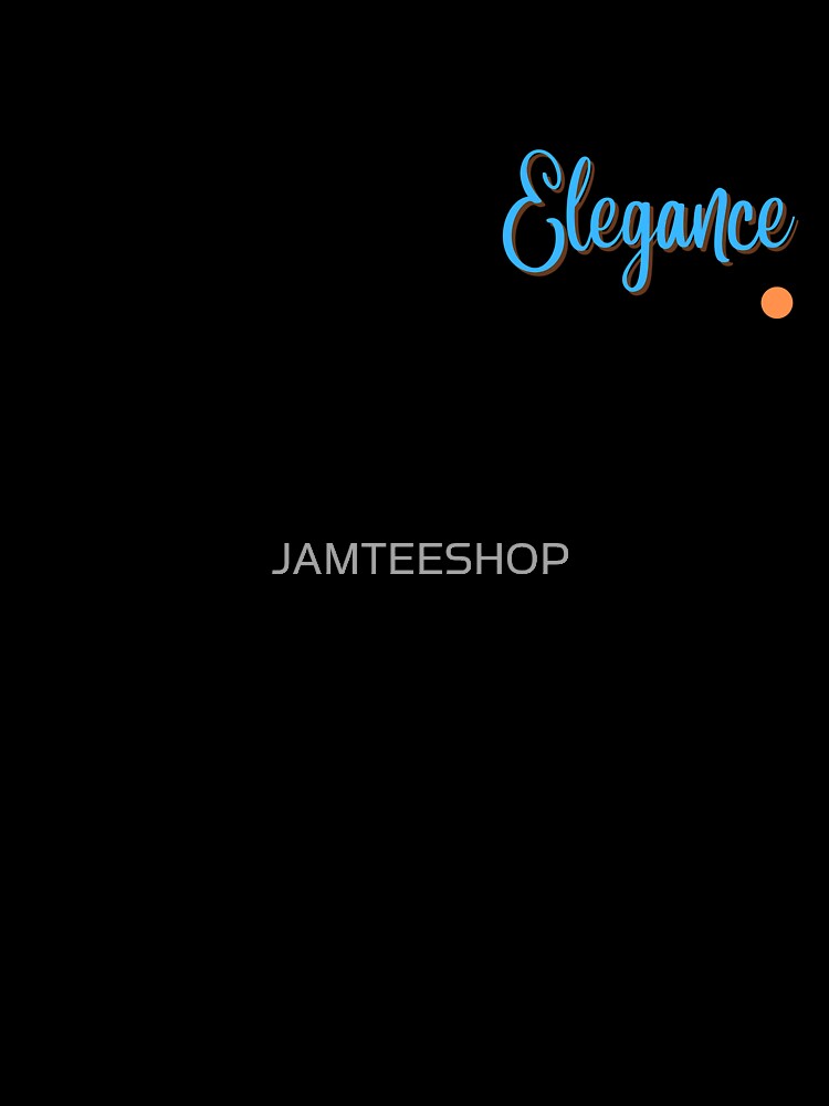Simplicity is Elegance Design by JAMTEESHOP