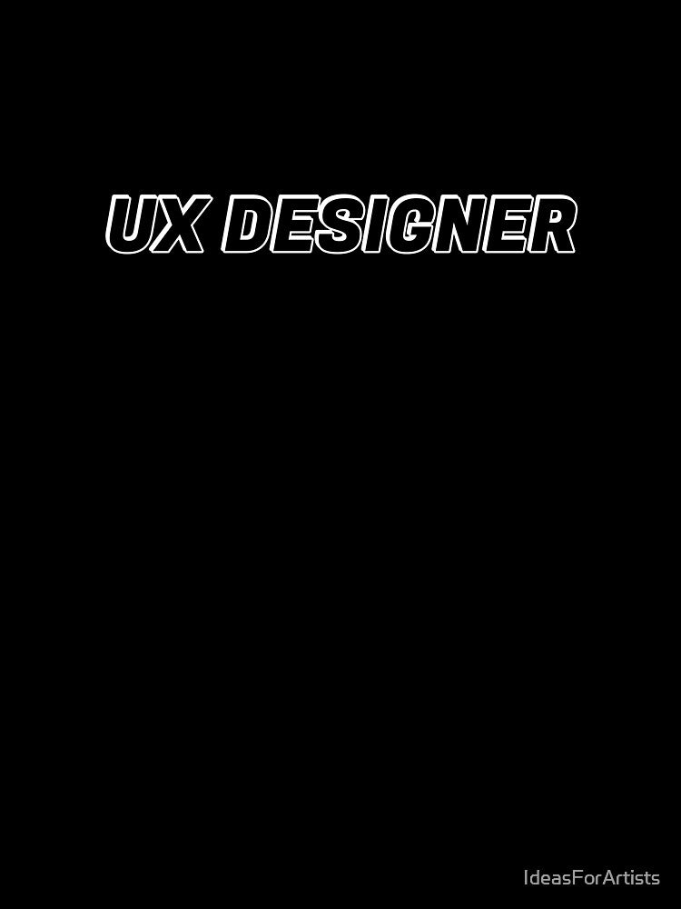UX DESIGNER by Inspirationmotivation