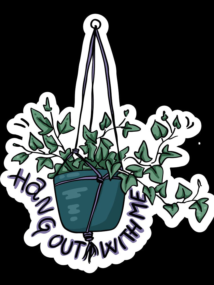 Ivy hanging plant by wickedfriday