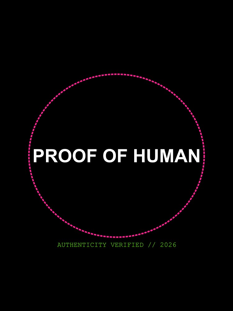 Proof of Human - AI Era Verified Identity. by Mikidesign1988