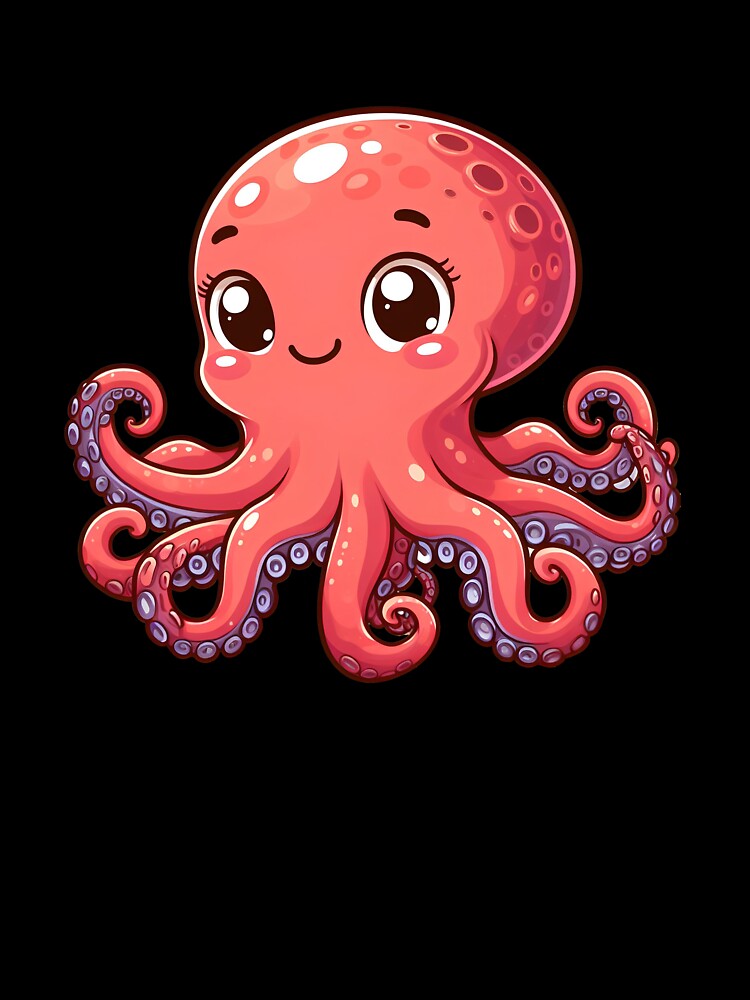 Cartoon octopus by Valentinknight