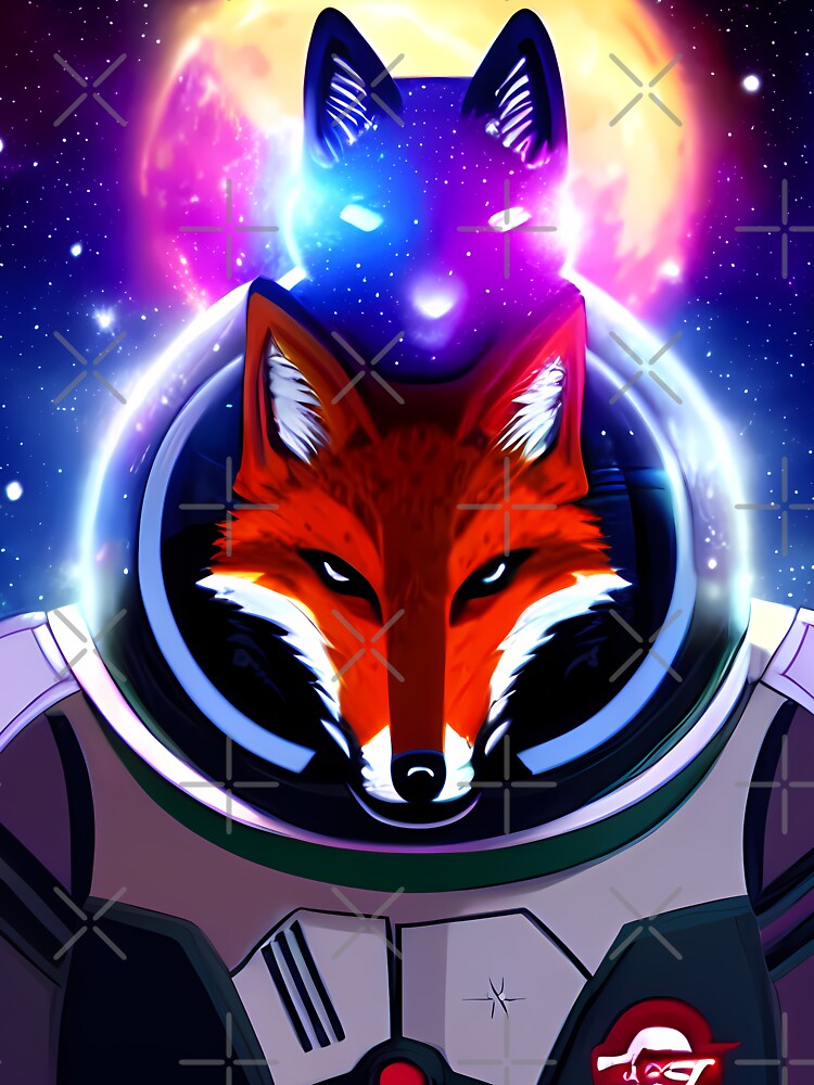 Space foxes by BigBrainArtwork