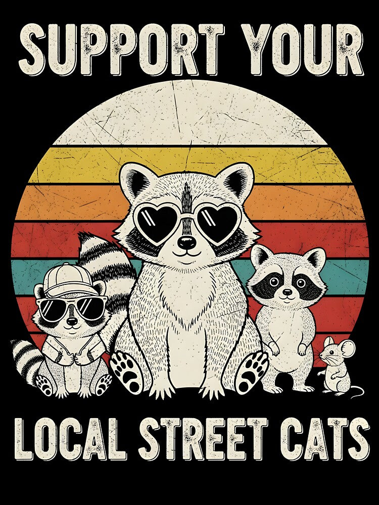 Support Your Local Street Cats by motivato