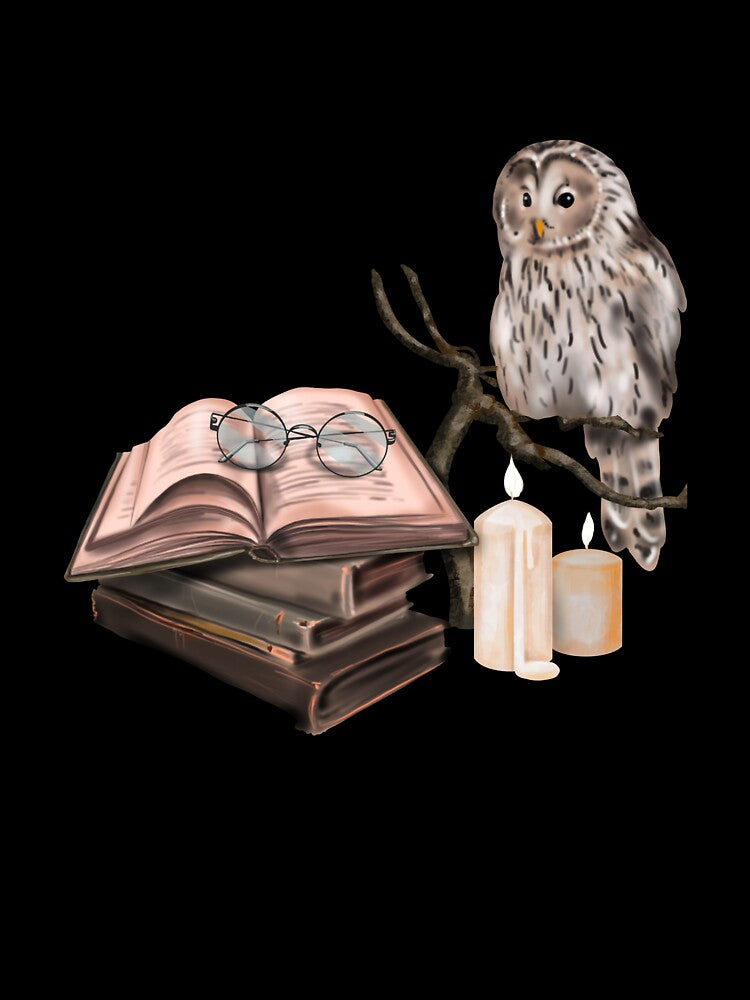 Professional Overthinker Owl Logo by logowannawear
