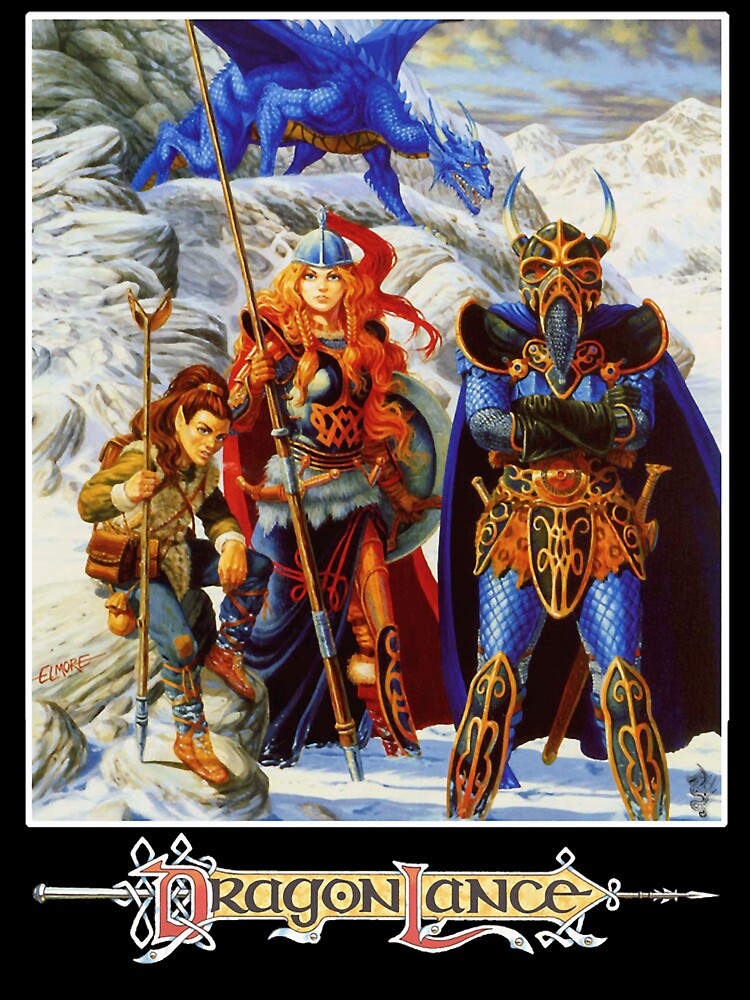 Advanced Dungeons and Dragons, Dragons of WInter Night DragonLance by EleaseMaltais