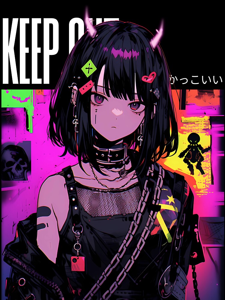 Keep Out Anime by CursedInk