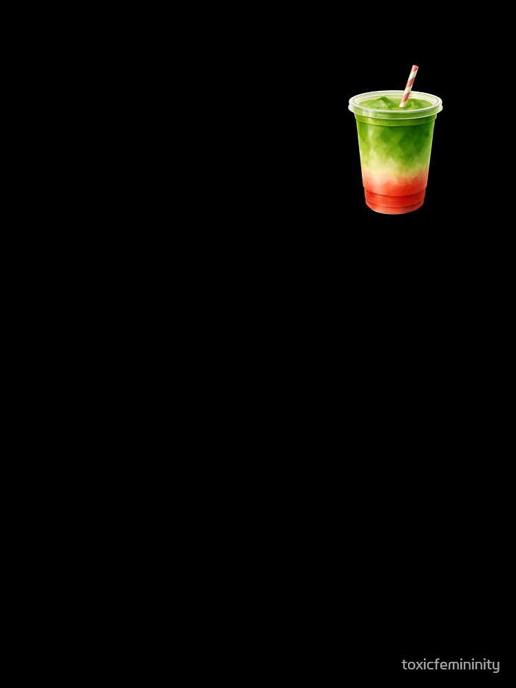 Strawberry Iced Matcha Latte by toxicfemininity