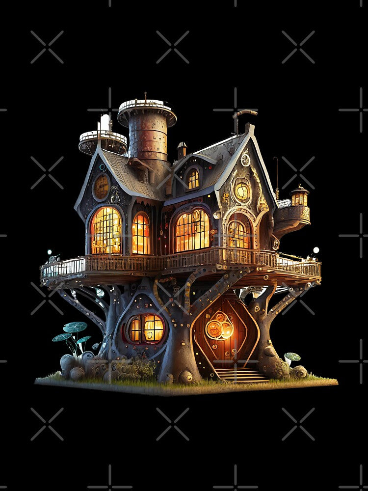 Steam Punk House by cubiask