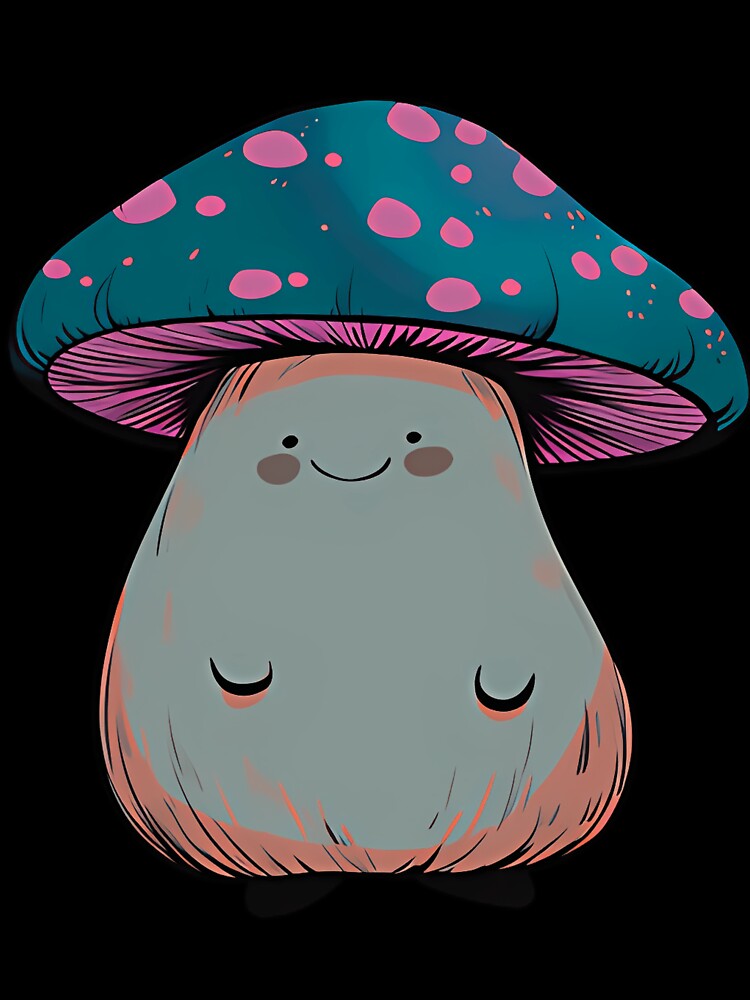 Forest Buddy Cute Mushroom Character by mesihdeanda3