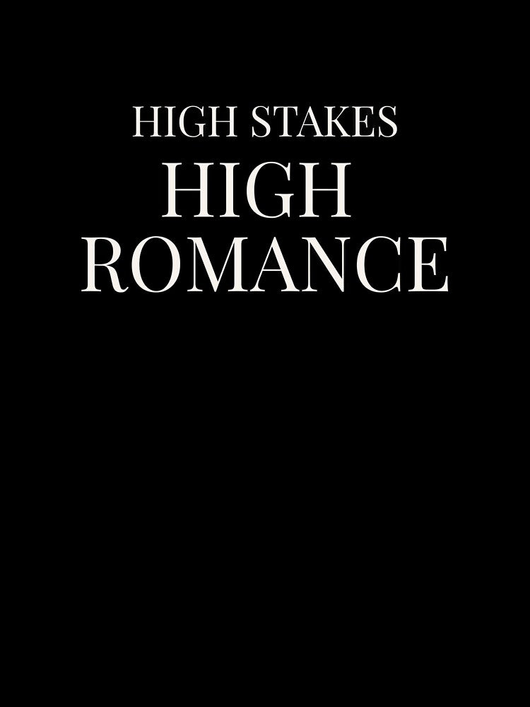 High Stakes High Romance - Booktok x Romance Reader Aesthetic by Inkbound Co