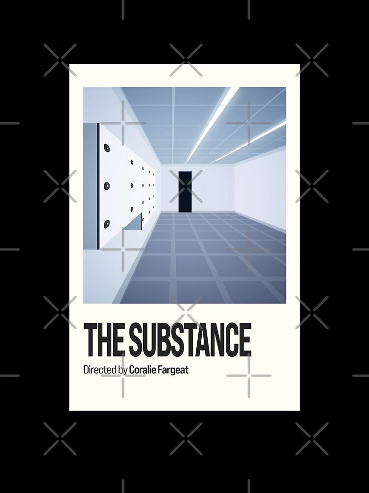 The white backoom Poster | The Substance (2024) by Changjaaxo