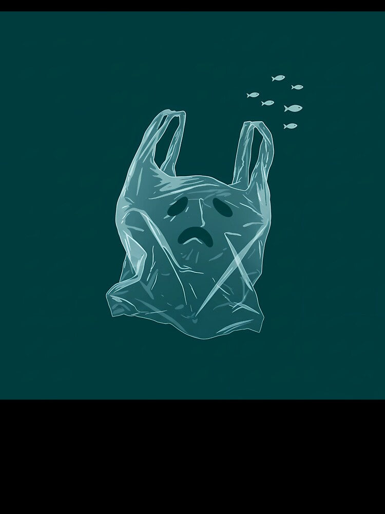 Plastic Bags, Ocean, Environmental Pollution, Awareness by OneMillionSpot