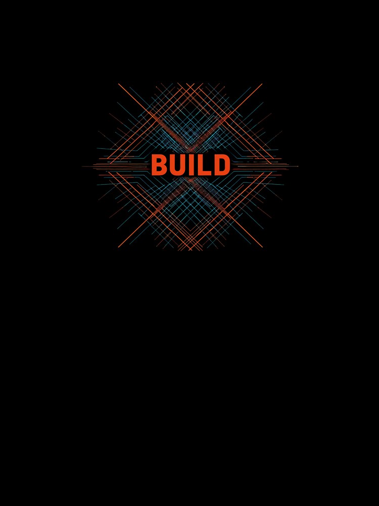 building in the shadows – side hustle art by RetroWaveArtCo