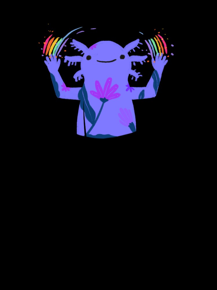 I Axolotly love my Purple Axolotl by like-butter