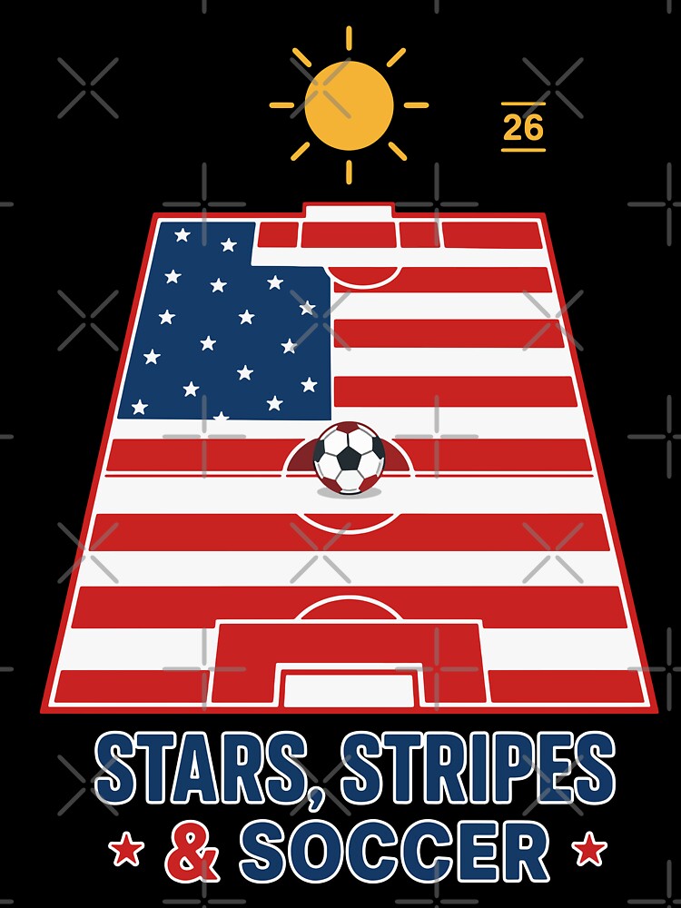 Stars Stripes and Soccer by xmoudx