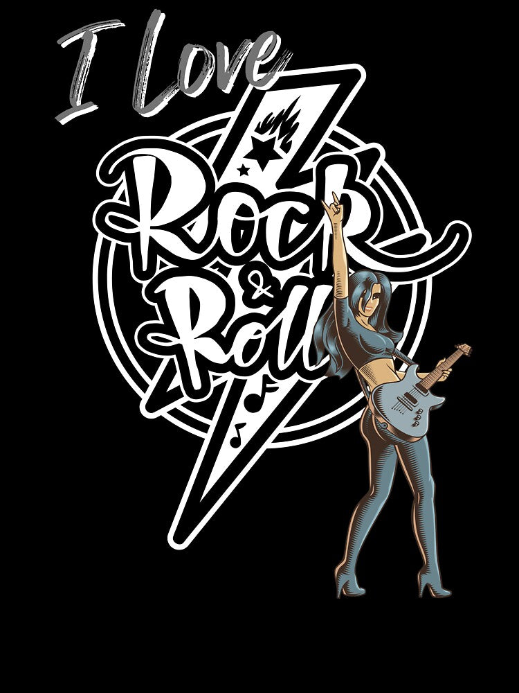I Love Rock & Roll - White, Dark by Mean-Musician