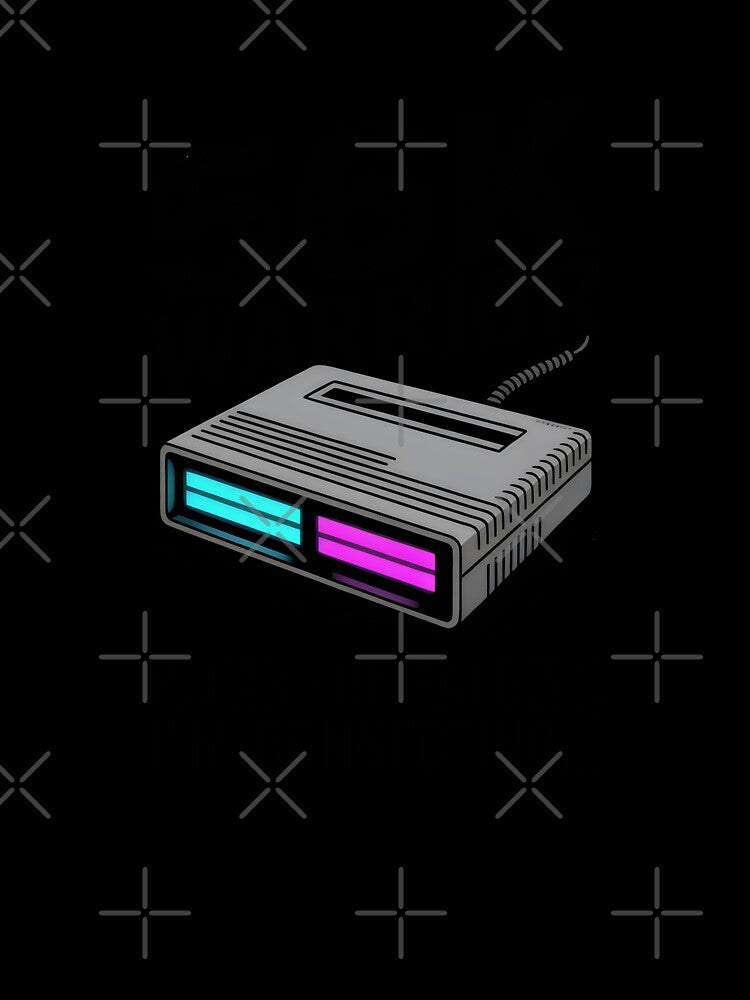56K Warrior Vintage Modem Dial Up Internet by SplashTastic