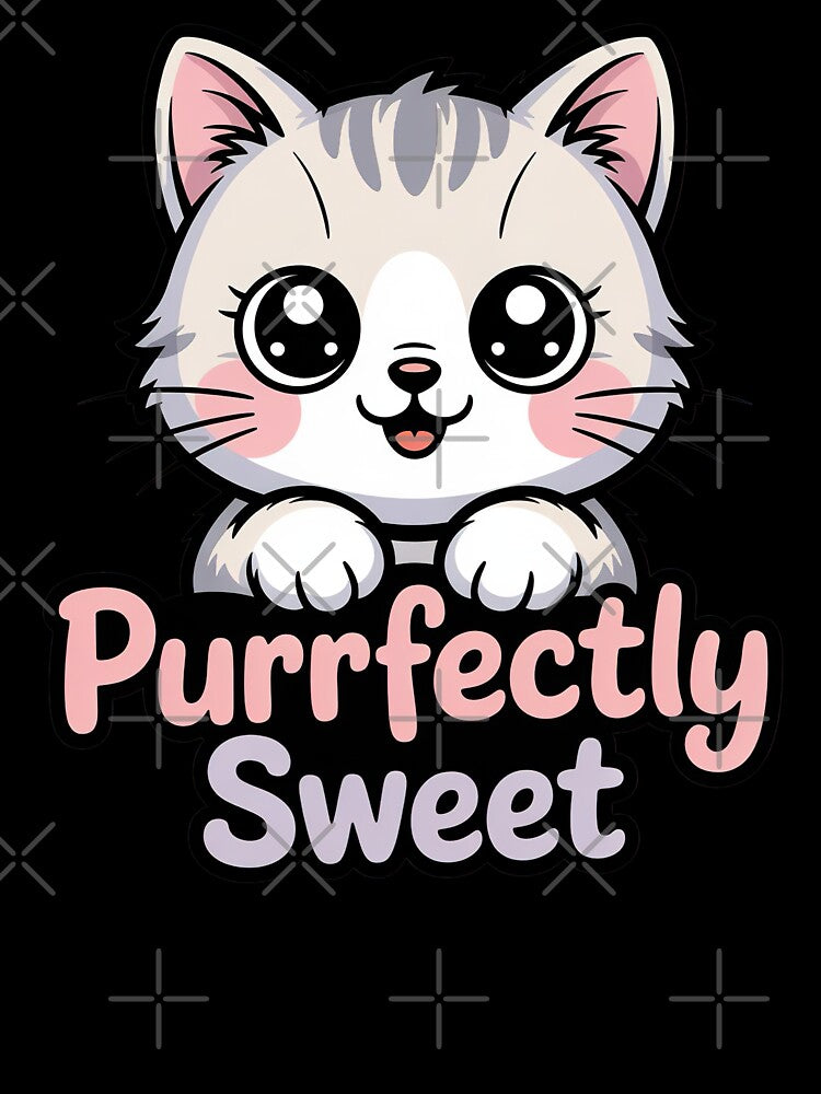 Cute Kawaii Cat, Adorable Kawaii Cat by graphic-genie