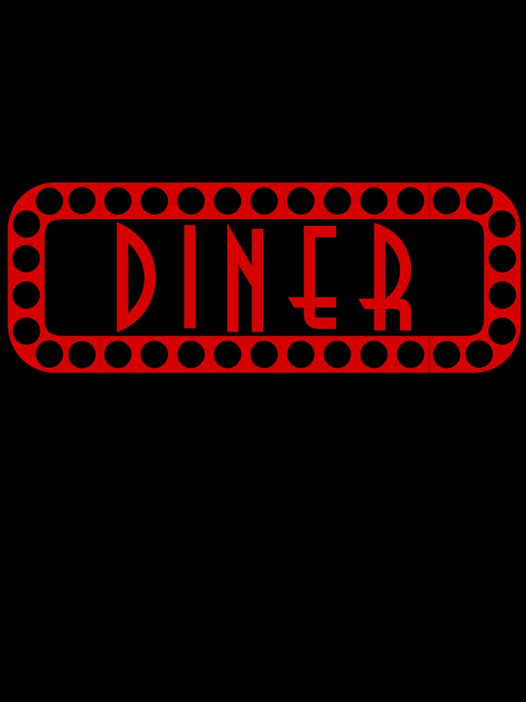 Vintage "Diner" retro design by DiscoDaisyy