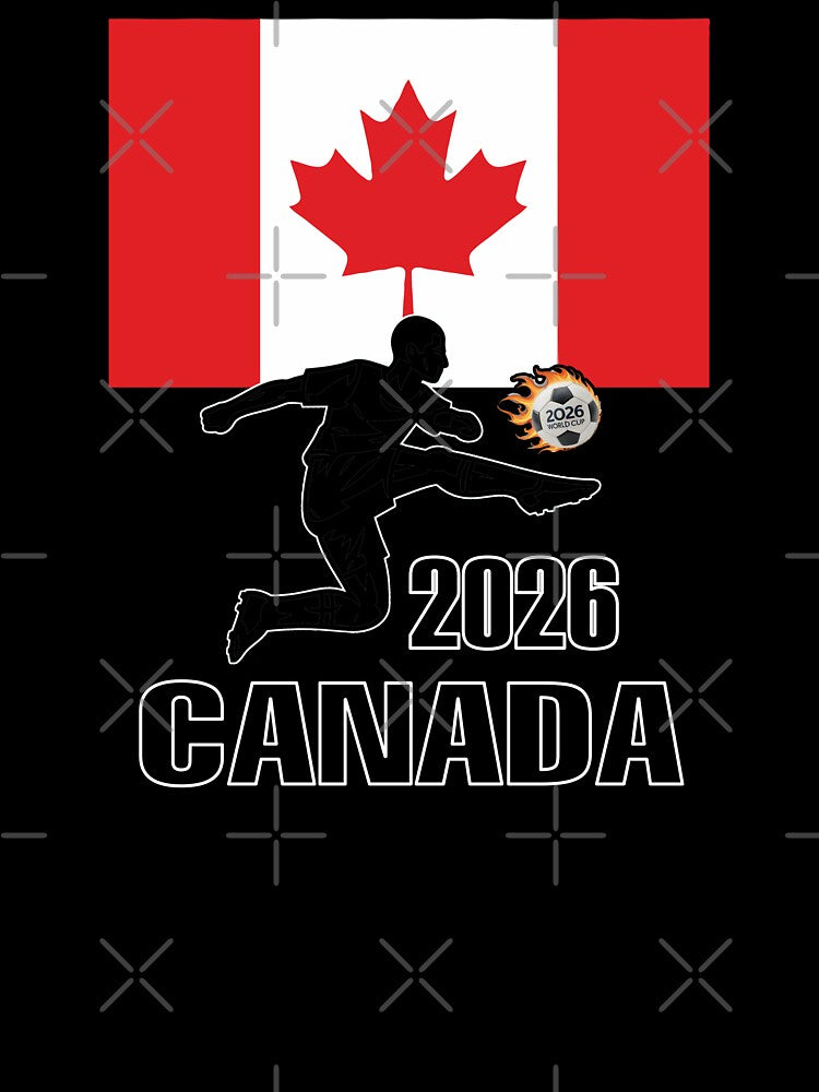 Canada Soccer T-shirt 2026 by benchpod47