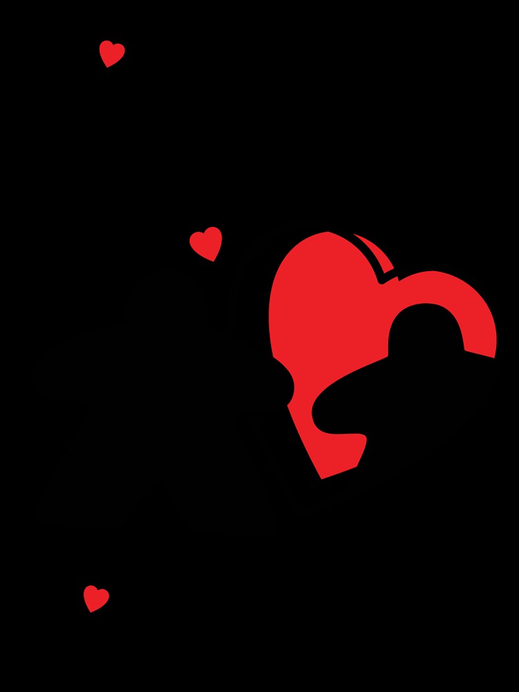 Will You Bee My Valentine Meeple Board Game Couple by BeamGeeks