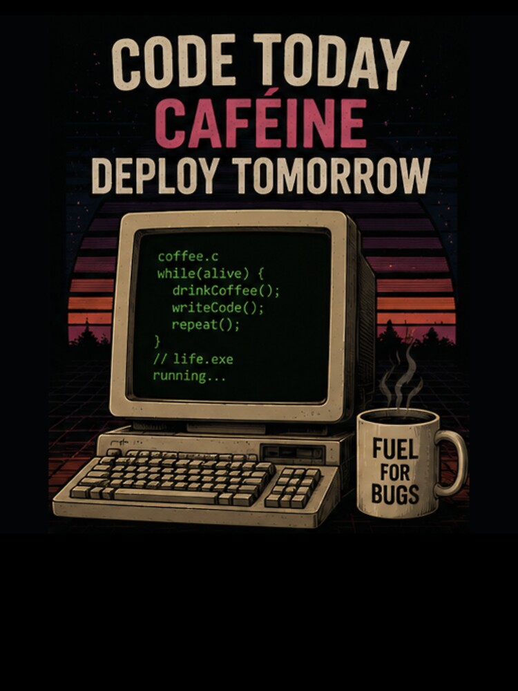 Code Today Caffeine Tomorrow by Turtle-Shell