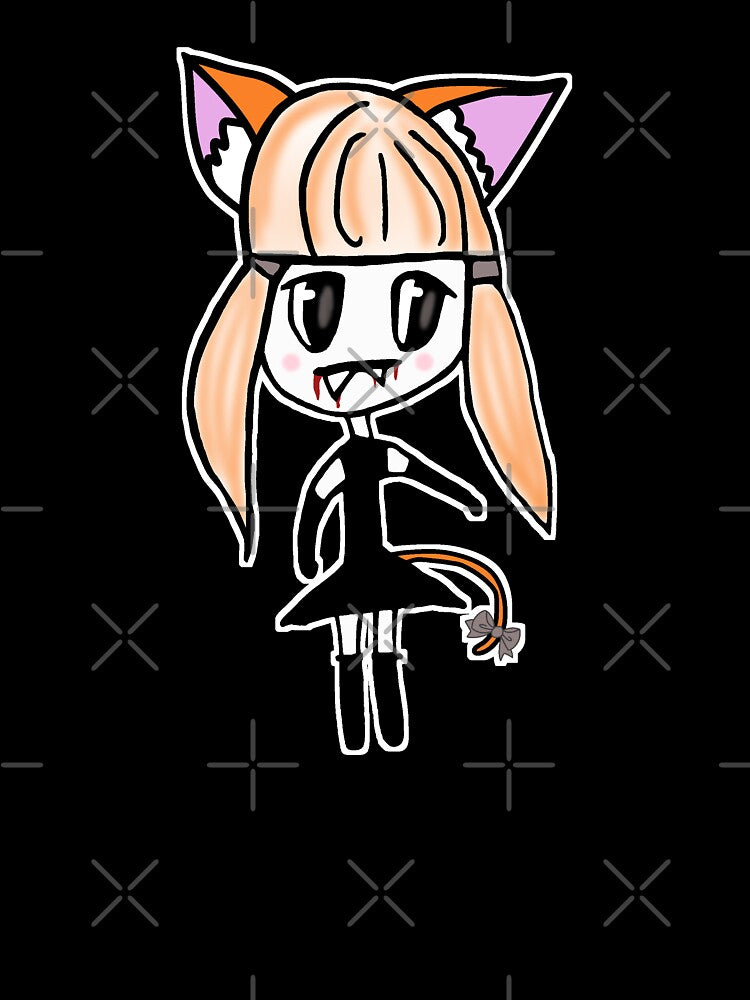 Vampire Cat Girl by usernamenaijan