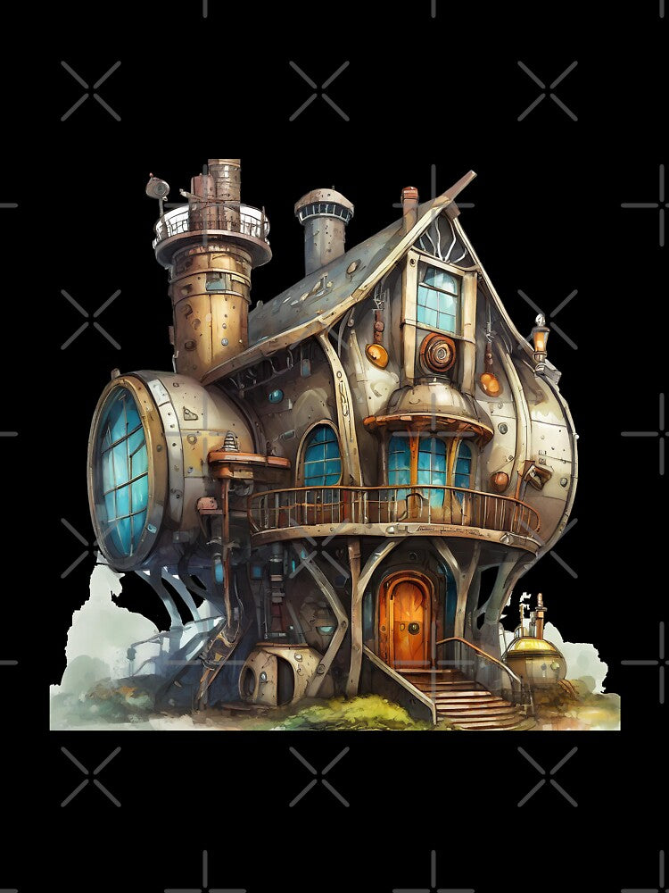 Steam Punk Home by cubiask