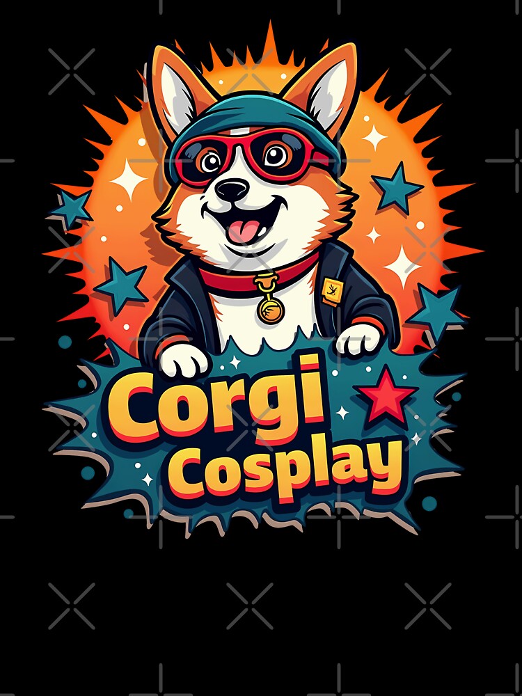 Cosplay Champion Corgi – Corgi Cosplay Fandom Excitement by zoughlal