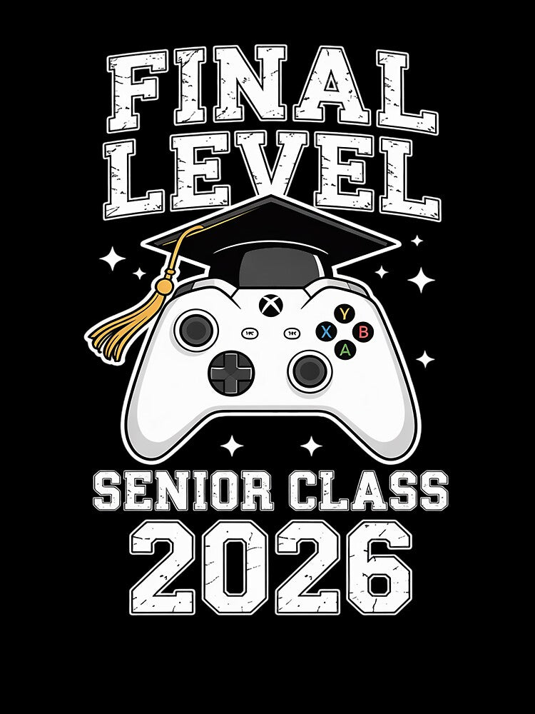 Senior 2026 Video Game Gamer Class of 2026 Graduation Grad by RonnasJackson