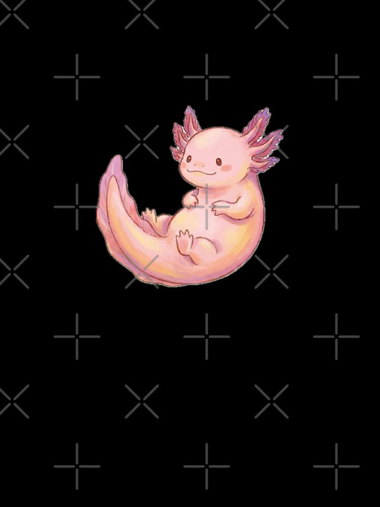 cute axolotl by taexgiuls
