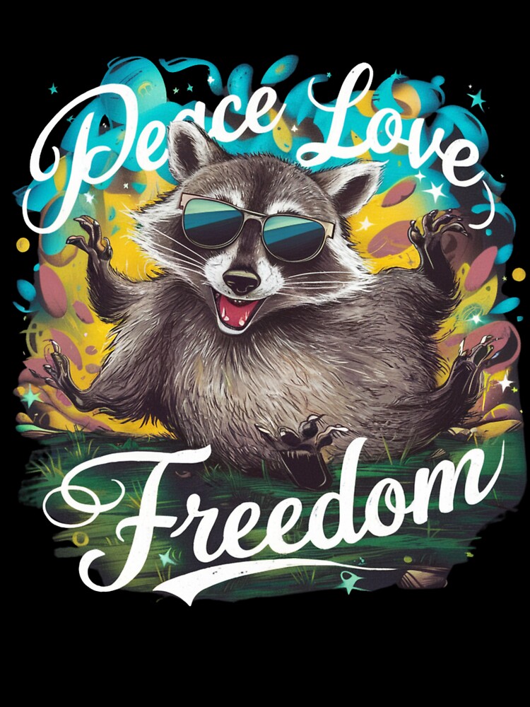 Raccoon freedom by Pabblloo