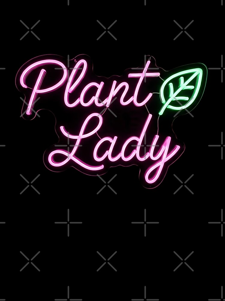Plant Lady Neon Light by HoruxDesign