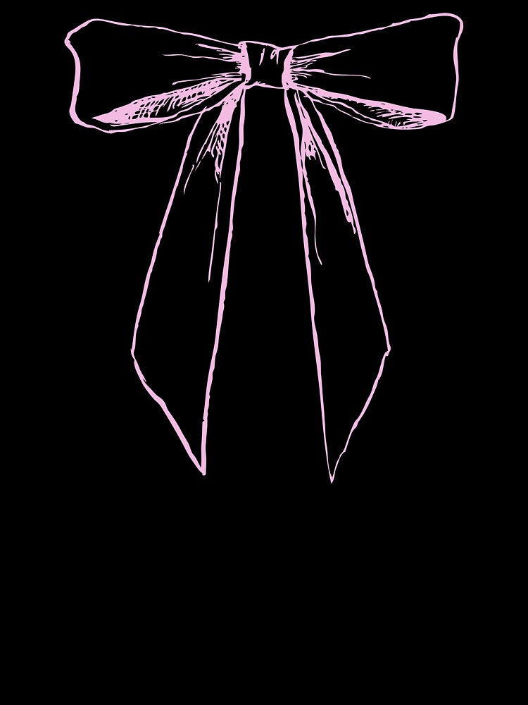 PURPLE BOW, COQUETTE AESTHETIC, PRETTY BOW by larissa-myrie