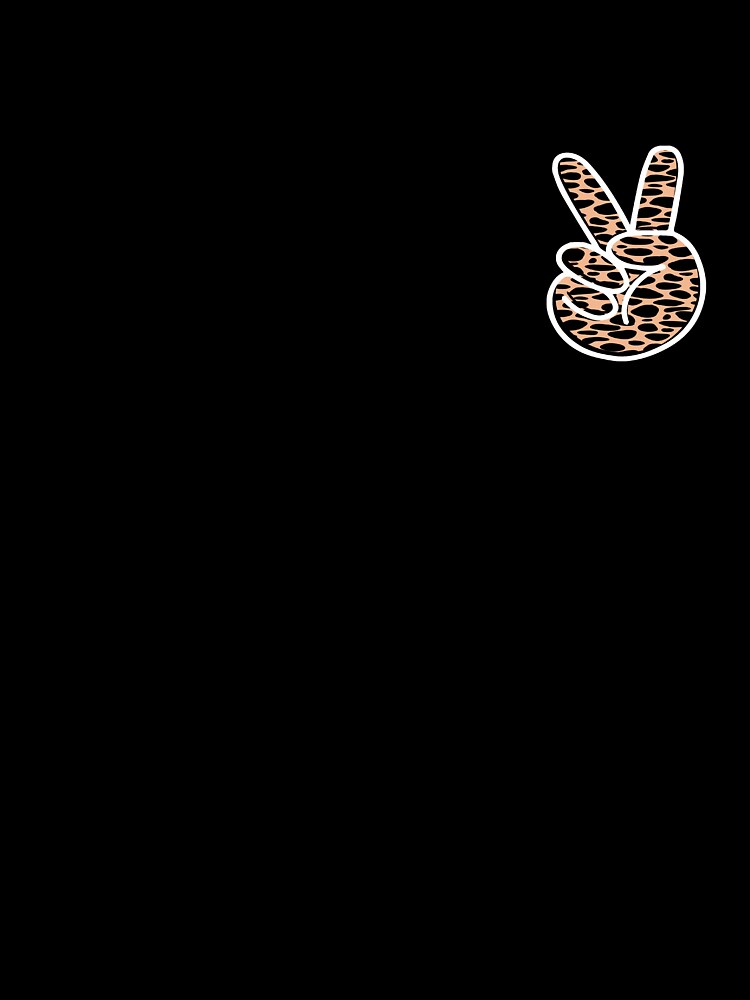 Peace Sign Animal Lover Top for Pet Parents by JustBeeAwesome