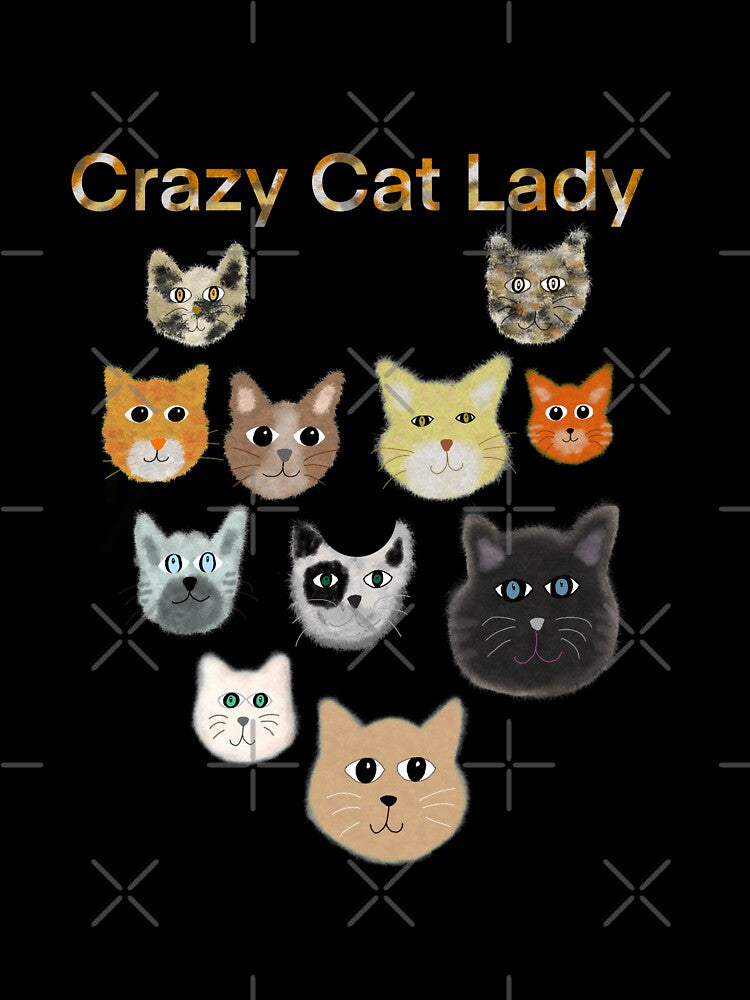 Original Crazy Cat Lady by Imemewell